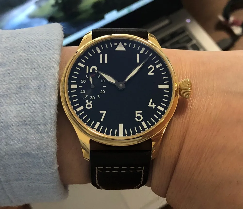 Минеральное стекло или сапфировое 44 мм без логотипа азиатские 6497 Движение