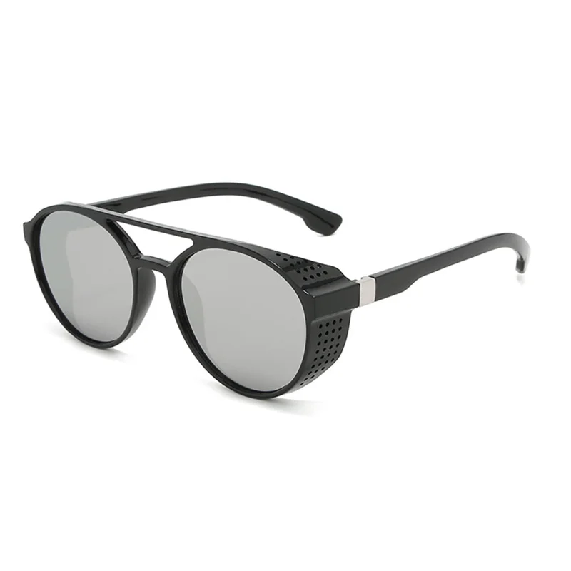 

Hot Sales Retro Personality Punk Glasses Vintage Sunglasses Aviation Sun glasses Steampunk Sunglasses Gafas de sol para hombres