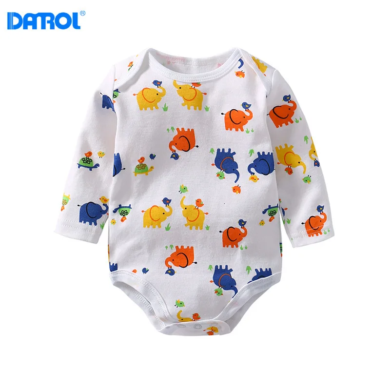 Комплект из 5 предметов Детский комбинезон с длинными рукавами Хлопковый для