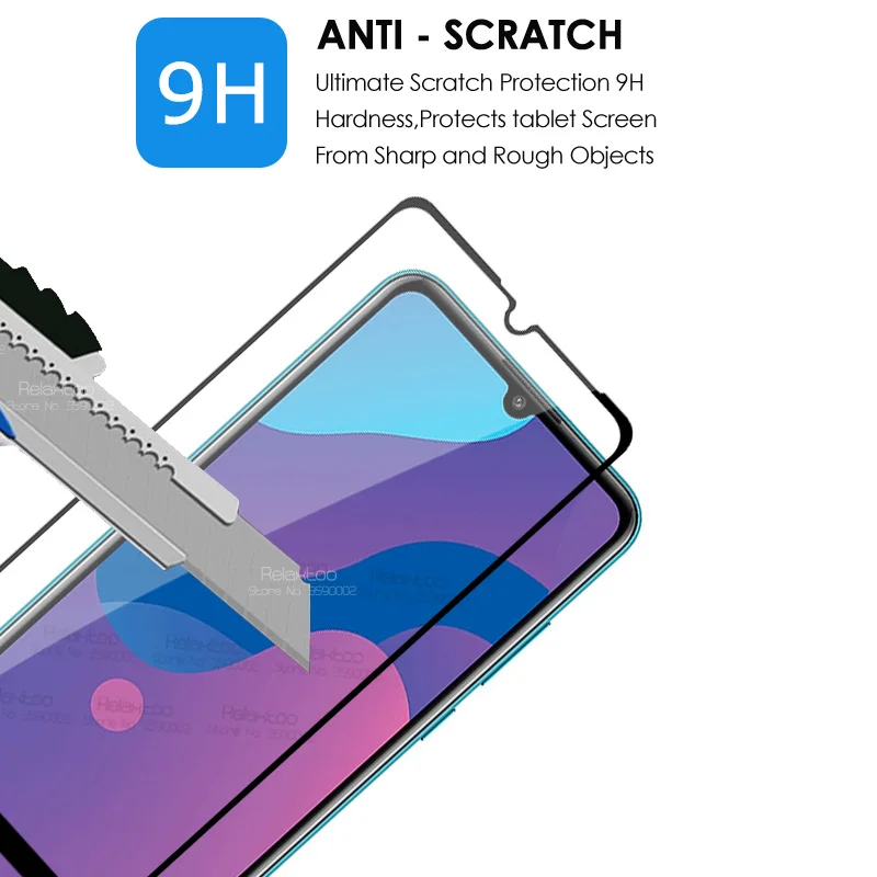 Защитное стекло 2 в 1 Relaxtoo для Honor 9A/9C/9S | Мобильные телефоны и аксессуары