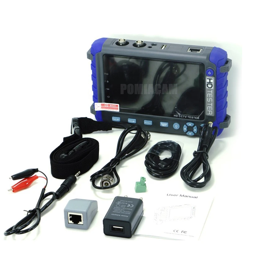 Аналоговый монитор камеры видеонаблюдения с PTZ IV8C 8MP 5MP 1080P AHD TVI CVI CVBSaudio |Монитор и