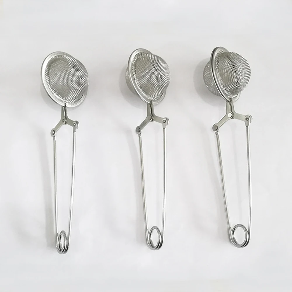 Ситечко из нержавеющей стали для заварки чая и специй сетчатый фильтр трав