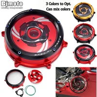 motorcycle racing clear clutch cover spring retainer for ducati 1199 1299 panigale s 2012 2014 abs tricolore 2012 2013 v2 2020
