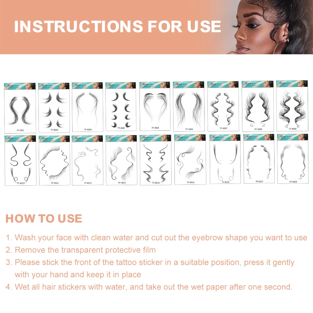 

18 Types Tattoo Sticker Baby Hair Tattoo Stickers Creating The Seriously Real Baby Hair Tattoo Sticker For You Hairline Sticker