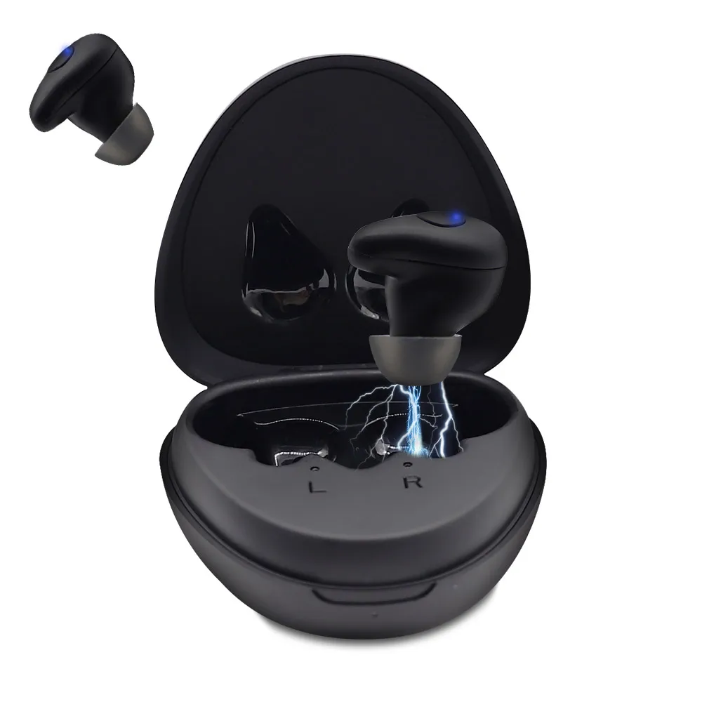 Цифровой 16-канальный слуховой аппарат 120 дБ Bluetooth перезаряжаемый с управлением