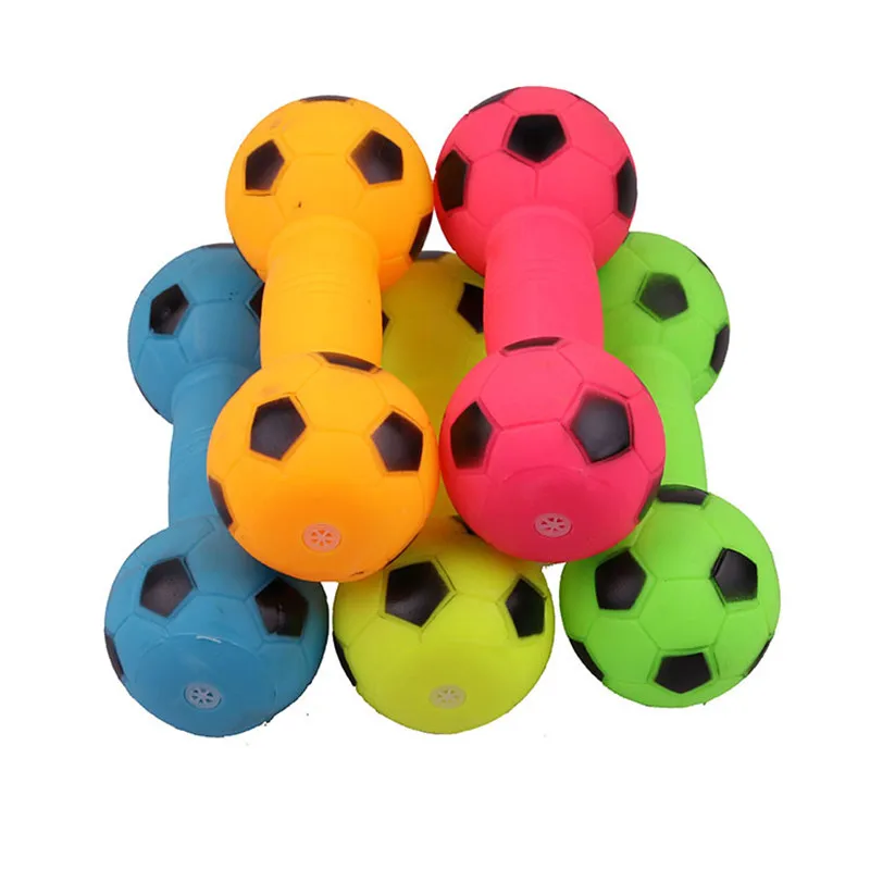 Новый резиновый писк питомца игрушка для собаки Жевательная кость лапа гантели