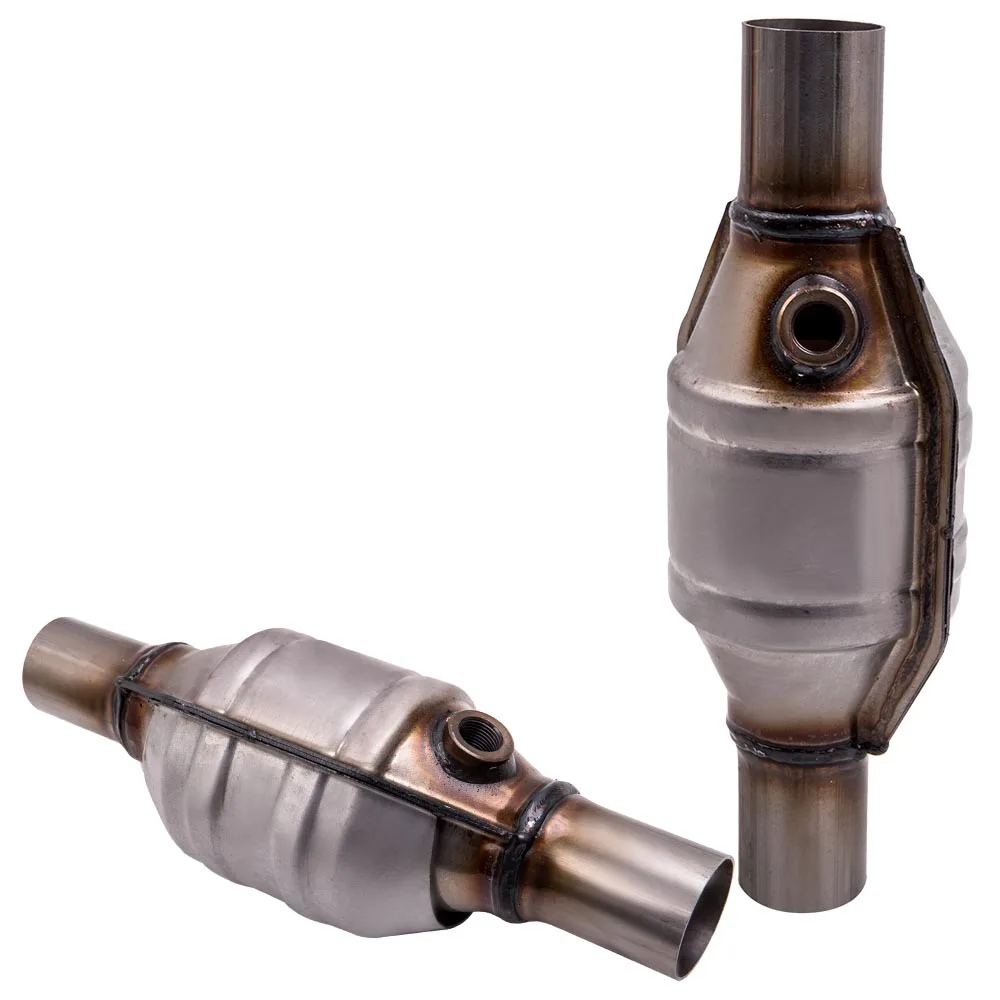 

For Weld-On 2" Inlet/Oversal High Flow Performance Stainless Catalytic Converter