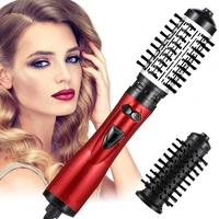 electric hot air brush one step hair dryer brush volumizer dry straighten curl comb salon negative ionic hair styler for women
