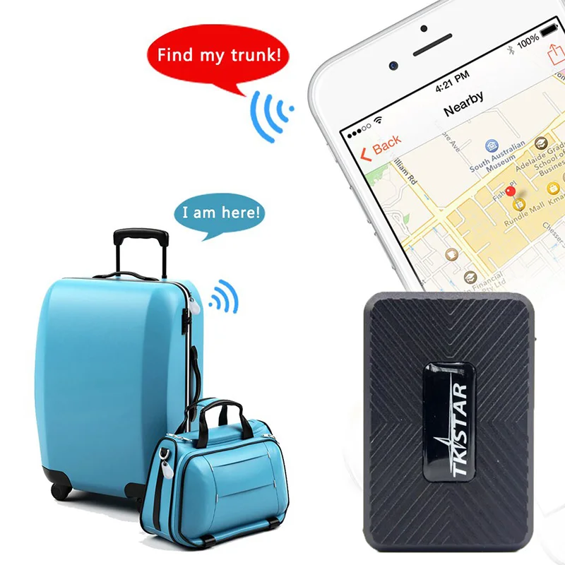 

Car GPS Tracker Waterproof GSM GPRS GPS Locator With Anti-detection Anti-jammer