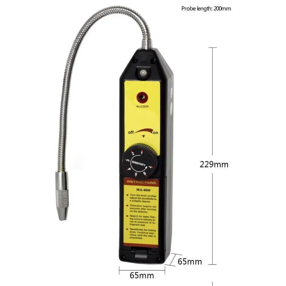 Freon Leak Detector Halogen Refrigerant Gas R22 R134A CFCs HCFCs HFCs High Accuracy | Инструменты