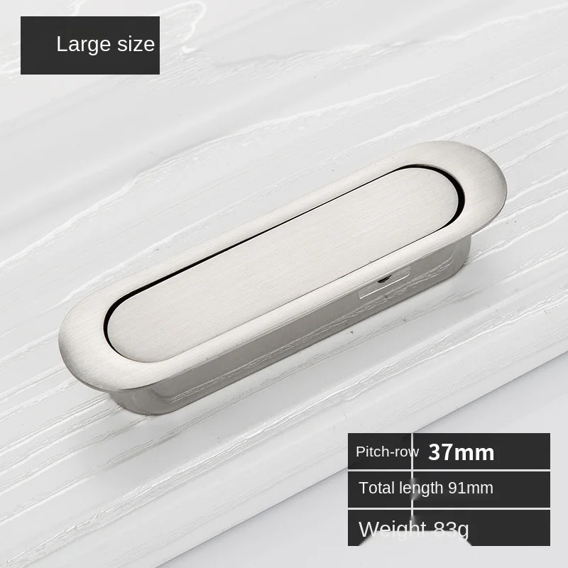 Татами из цинкового сплава, скрытая ручка, мебельная фурнитура, скрытая ручка, шкаф, ящик, скрытая ручка