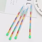 1 шт. сменный Карандаш корейский творческий граффити милые ручки для детей живопись Рисование художественные принадлежности школьное вознаграждение офисные принадлежности