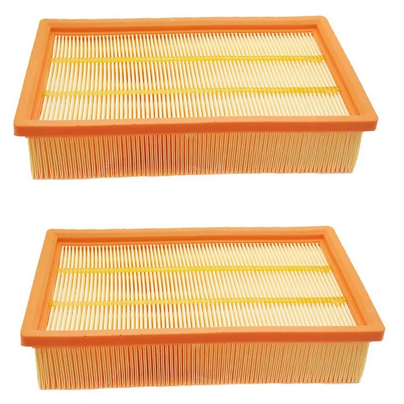 

TOP!-2PCS Air Cleaner Filter Elements Vacuum Cleaner Filter Elements Replacements Kits For Karcher NT652 NT722 NT65 NT75
