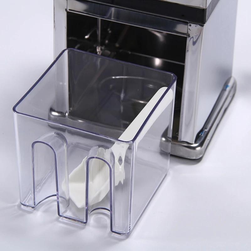 

Portable Hand Crank Manual Ice Crusher Shaver Kids Shredding Snow Cone Maker Machine Kitchen Home Tool U1JE