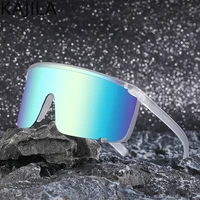 rectangle sports sunglasses men 2022 fashion luxury brand designer semi rimless sun glasses for women driving vintage goggles