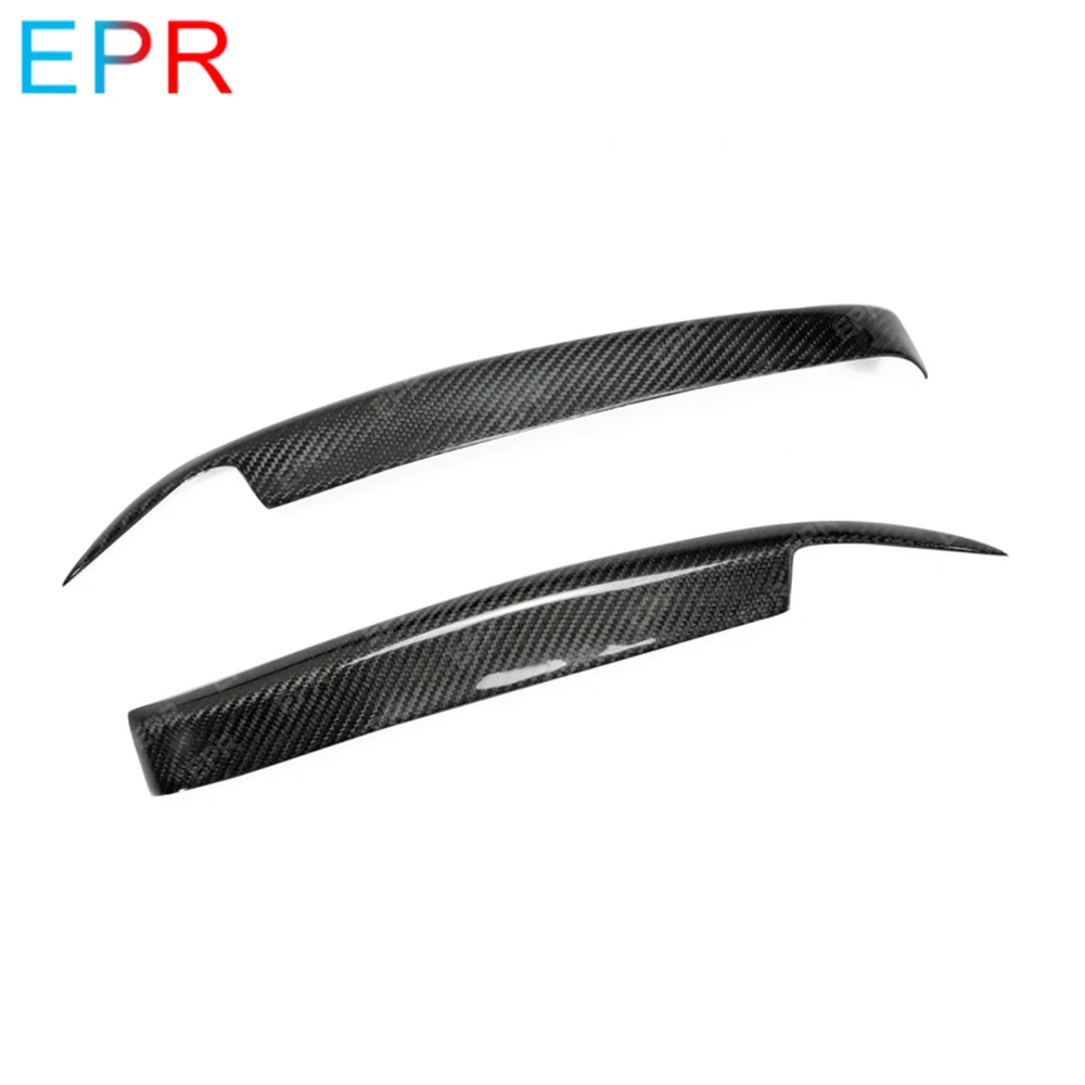 Для Nissan R32 Skyline OE стиль карбоновое волокно черный глянцевое покрытие для бровей