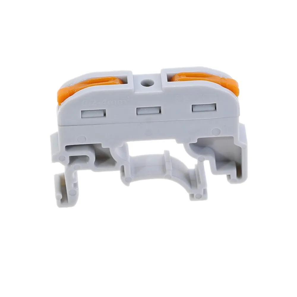 5/10 шт. PCT 211Terminal Din Rail Тип быстрое подключение Пресс Сращивание проводов разъем