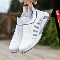 2021 summer new mens shoes large size breathable mesh lightweight running shoes socks shoes outdoor casual fashion sports shoes
