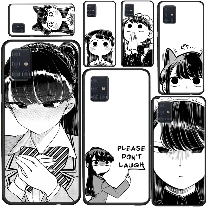 

Funny Manga Chibi Komi Shouko Komi-san Case For Samsung A32 A52 A72 A12 A42 A21S A20e A02 S A10 A20 A40 A50 A70 A11 A31 A51 A71