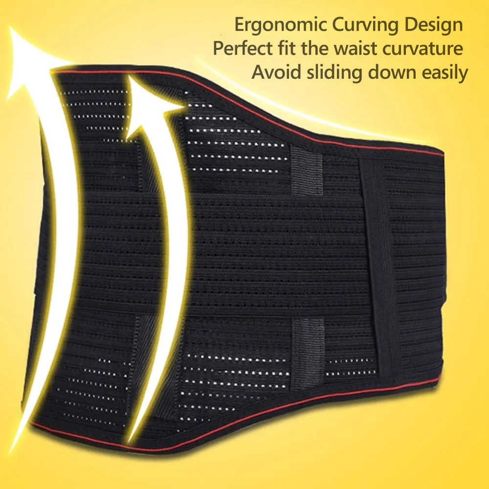 Массажер Поясничный 3 в 1 для мужчин и женщин регулируемый пояс поддержки