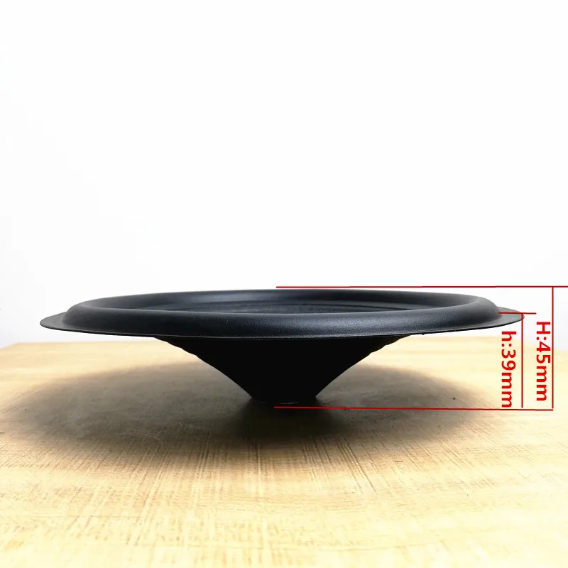 2pcs 8 Inch Woofer Bass Speaker Paper Cone Rubber Edge Corrugated Wave Thread Drum Papers Basin 195mm 26 mm Core 39 Height |