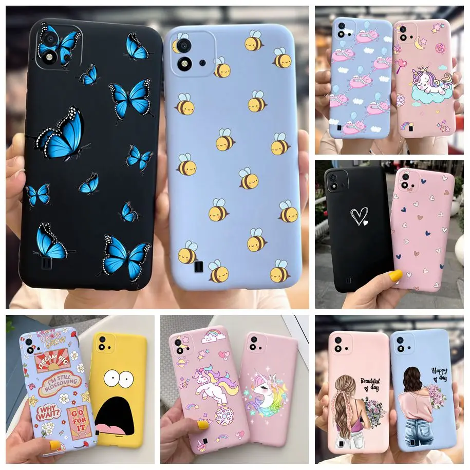 Чехол-накладка для Oppo Realme C11 2021, силикон, ТПУ, 2020