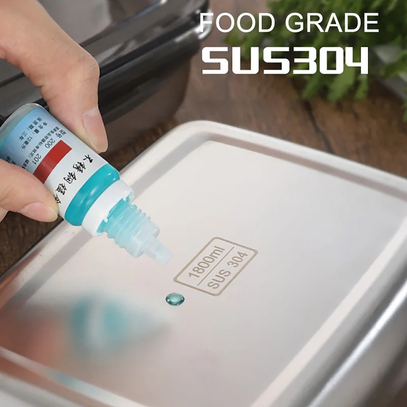 ONEUP 304 Ланч бокс из нержавеющей стали индукционная плита нагревательный пищевой