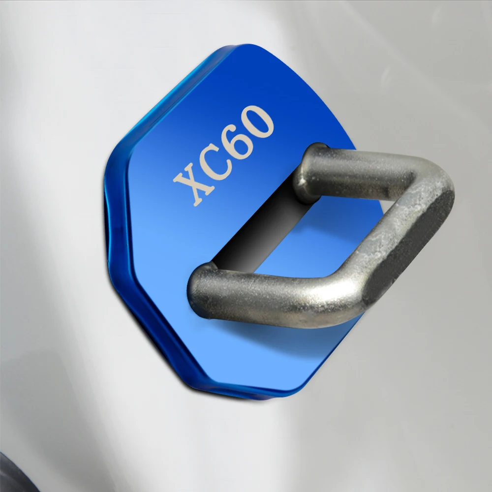 4 шт. для Volvo XC60 логотип дверные замки Защитная крышка металлическая эмблема