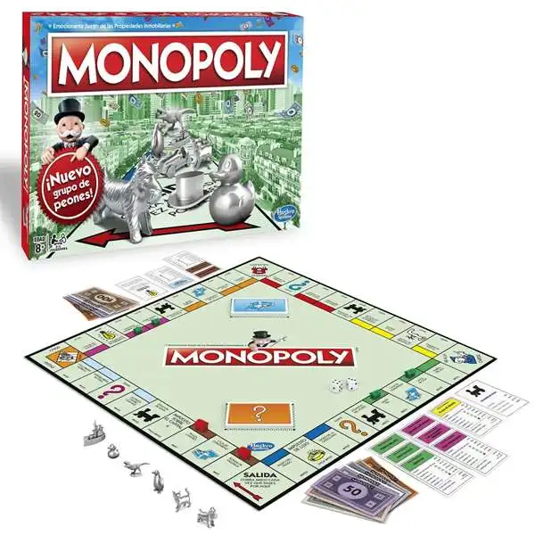 Настольная игра монополия Мадрид Хасбро (ES) | Игрушки и хобби