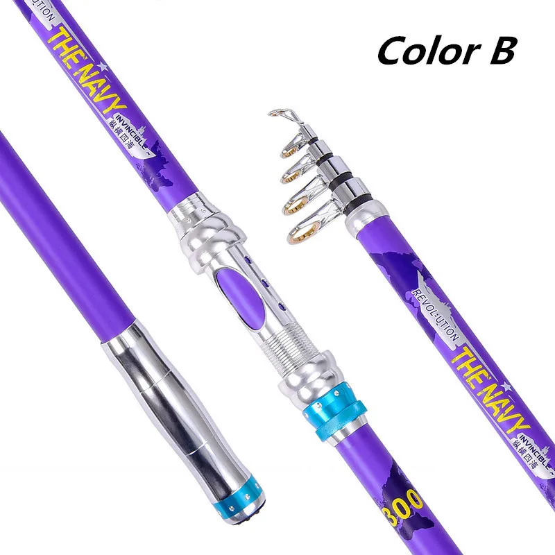 Телескопическое удилище из углеродного волокна 2 1/2 4/2 7/3 м | Спорт и развлечения