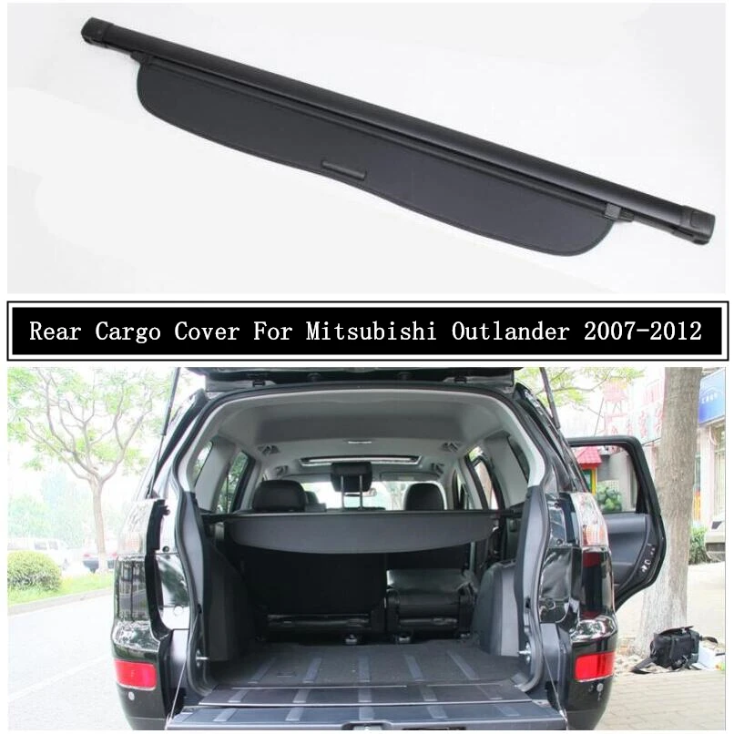 Задняя крышка груза для Mitsubishi Outlander 2007-2012 перегородка занавес экран тент багажник