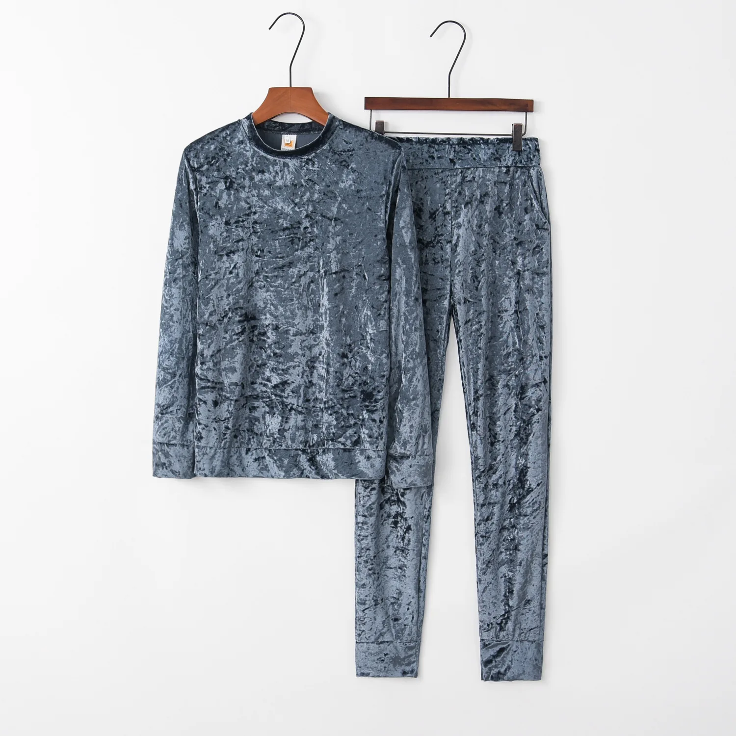 

Solid pink 2021 New Design Fashion Hot Sale Suit Set Women Tracksuit Two-piece Style Outfit Sweatshirt Sport Wear