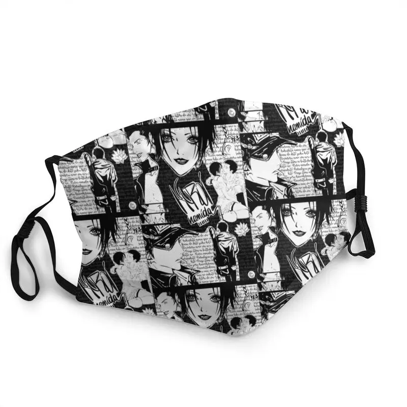 

Manga Nana Osaki Collage Mask Adult Anti Haze Japanese Anime Mask Protection Cover Respirator Washable Mouth Muffle