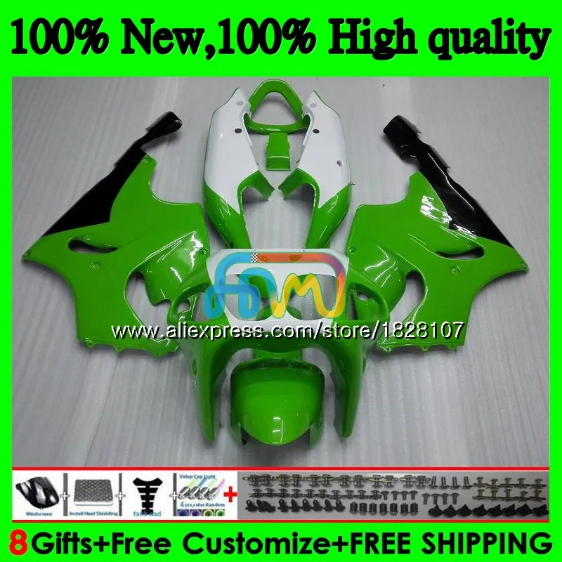 Корпус для KAWASAKI ZX-7R ZX750 в наличии зеленый ZX 7R ZX-750 5BS.4 750 7 R ZX7R 96 97 98 99 03 1996 1997 1998 1999 2003