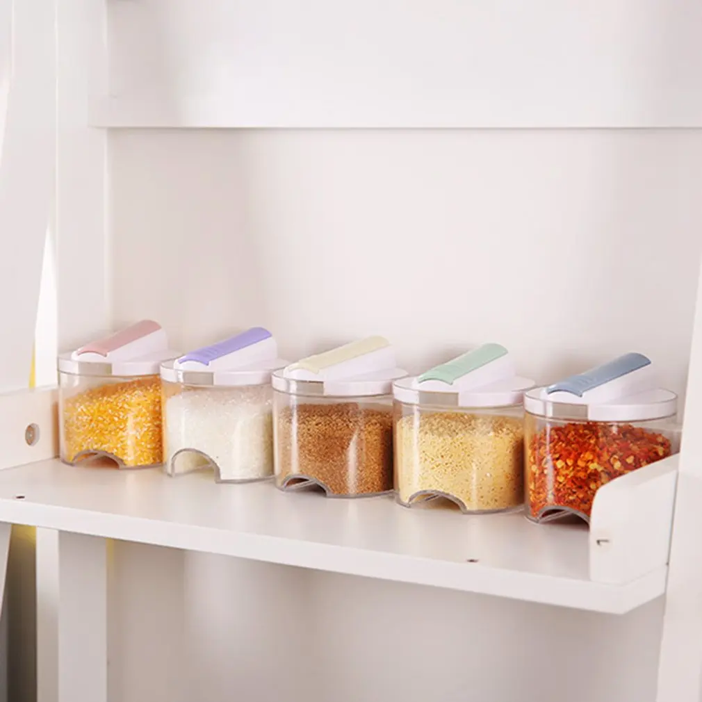 5 шт. Штабелируемый приправа набор Танков для здорового питания