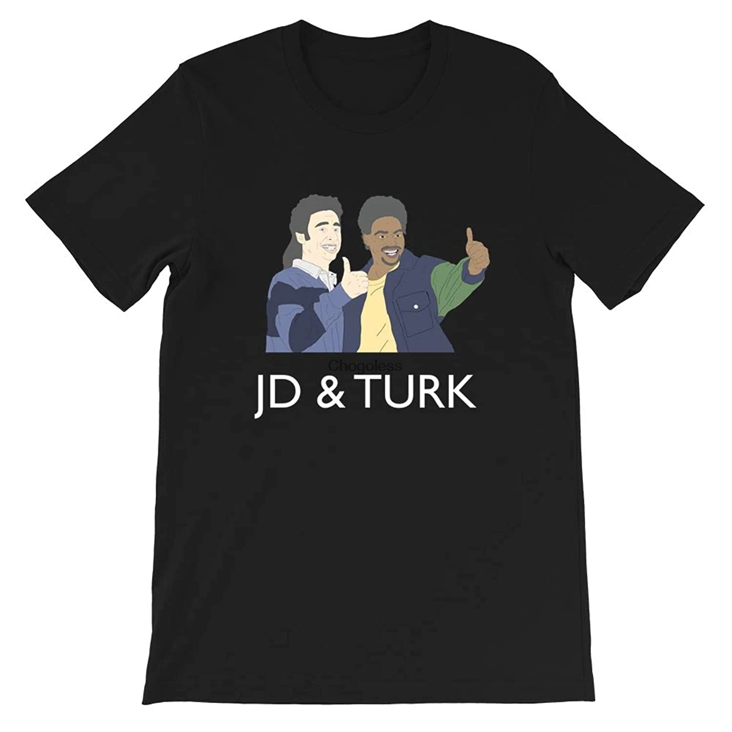 Скрабы ТВ сериала скрабы Турк JD доктор Кокс парень любовь|Мужские футболки| |