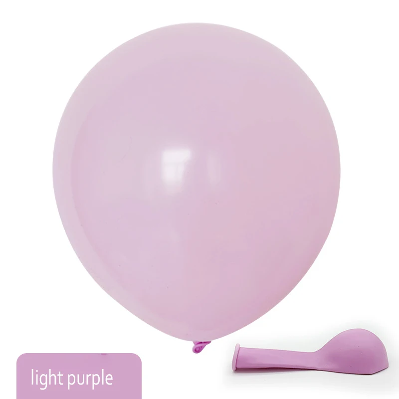light purple 30pcs 30 шт. 10 дюймов Macaroon шары из латекса круглой формы Свадьба День рождения комнаты backgroud настенные украшения принадлежности для надувных шаров - Цвет: light purple 30pcs