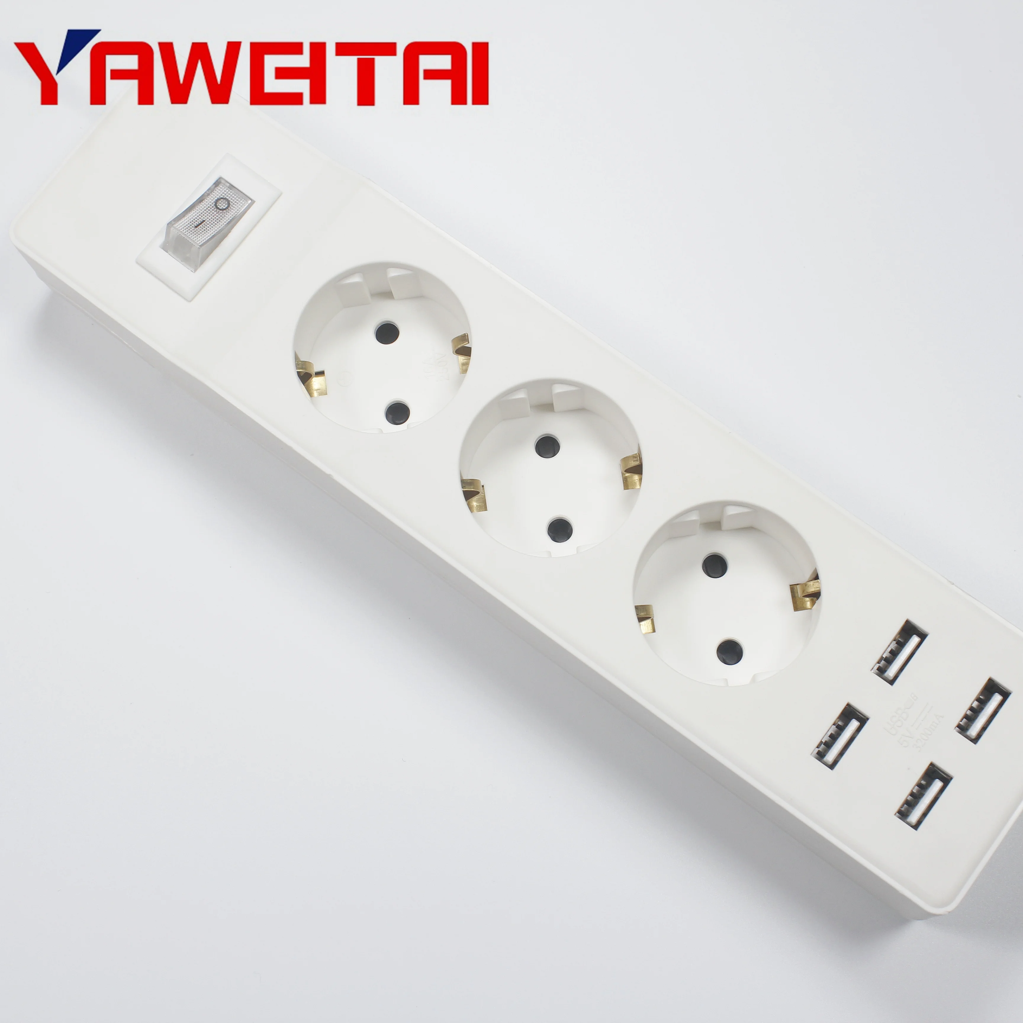 Удлинитель питания с европейской вилкой универсальный удлинитель 4usb-портами для