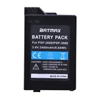 Аккумулятор Batmax на 2400 мА  ч для Sony PSP2000, PSP3000, PSP 2000, PSP 3000, аккумулятор для портативного контроллера PlayStation
