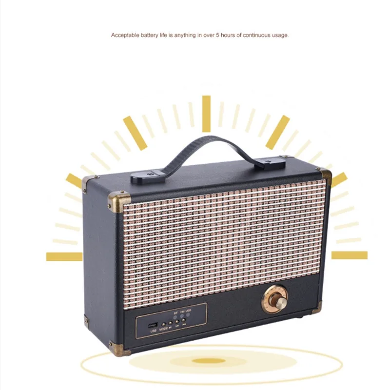 Bluetooth колонка винтажный Ретро гитарный усилитель 70 х годов премиальный дизайн из