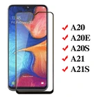 Закаленное стекло для Samsung A20S A20 A20E Защитная пленка для экрана на Galaxy A21 a20 e A 20 21 s 20s 20e 20A sam Защитная пленка для телефона 9H