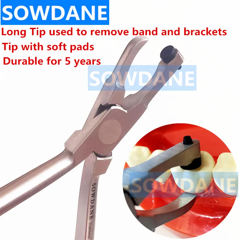 1 шт Стоматологическая Ортодонтическая полоса удаление плоскогубцы кронштейн