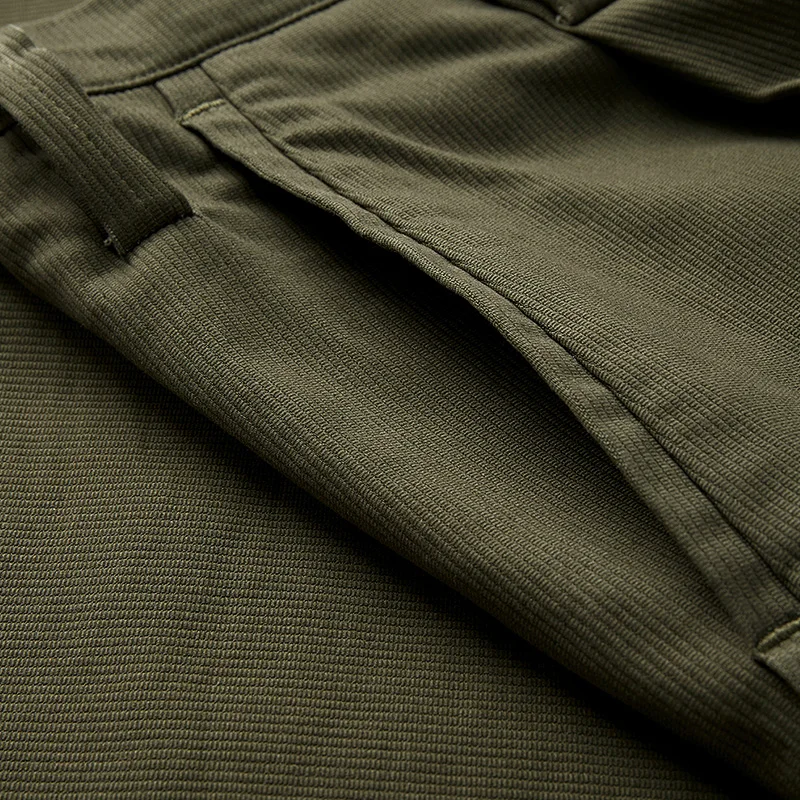 Мужские повседневные брюки KUEGOU из хлопка и спандекса Комбинезоны на весну