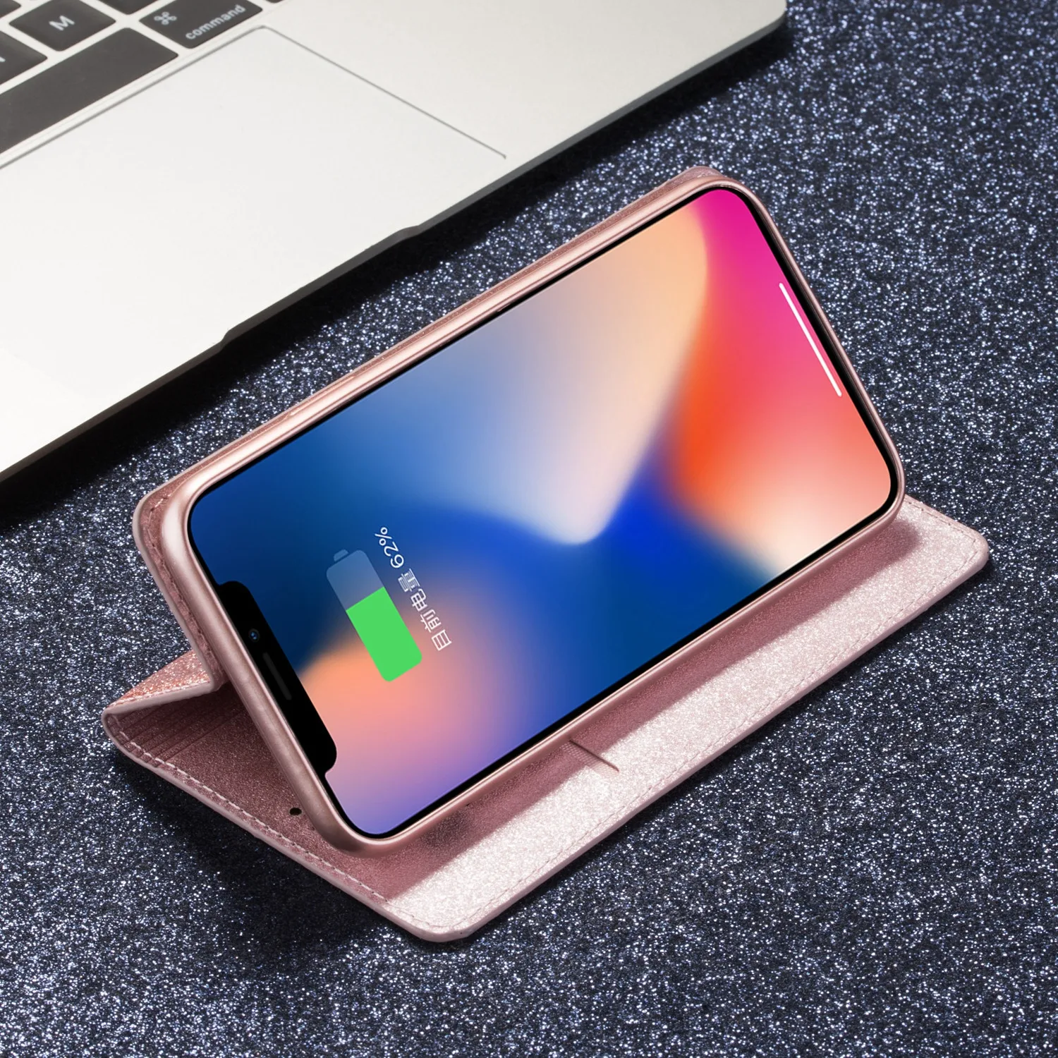 Блестящий кожаный магнитный флип-чехол для IPhone X Xr Xs 11 pro Max Bling кошелек держатель для карт Обложка для книги для IPhone 8 7 6 6s Plus
