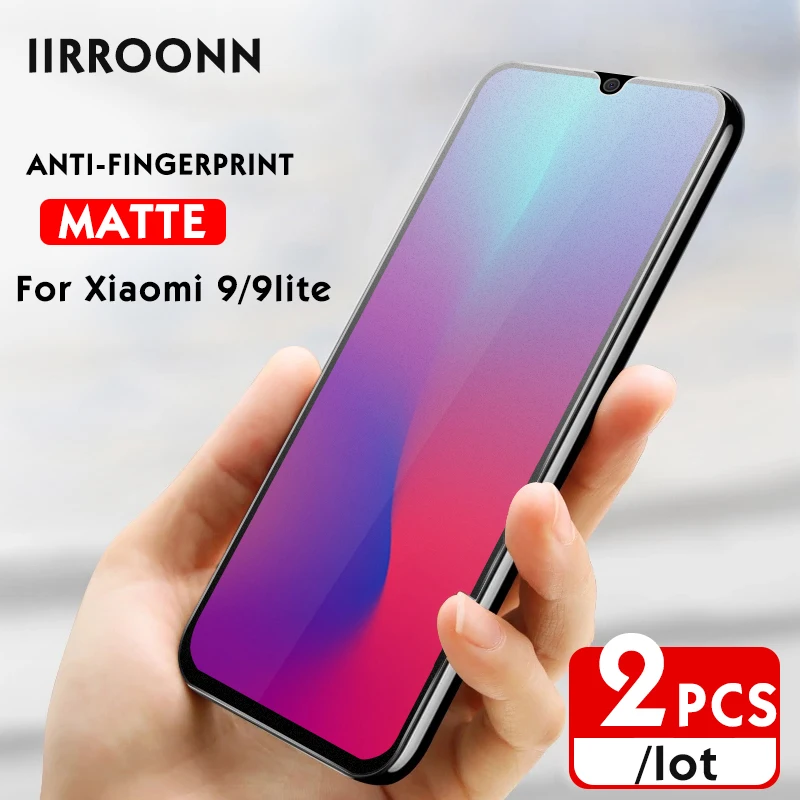 2 шт./лот матовое закаленное стекло для Xiaomi 8 9 8lite 8se 9se 9T pro MIX 3 mix2s A3 A2 XIAOMI защита