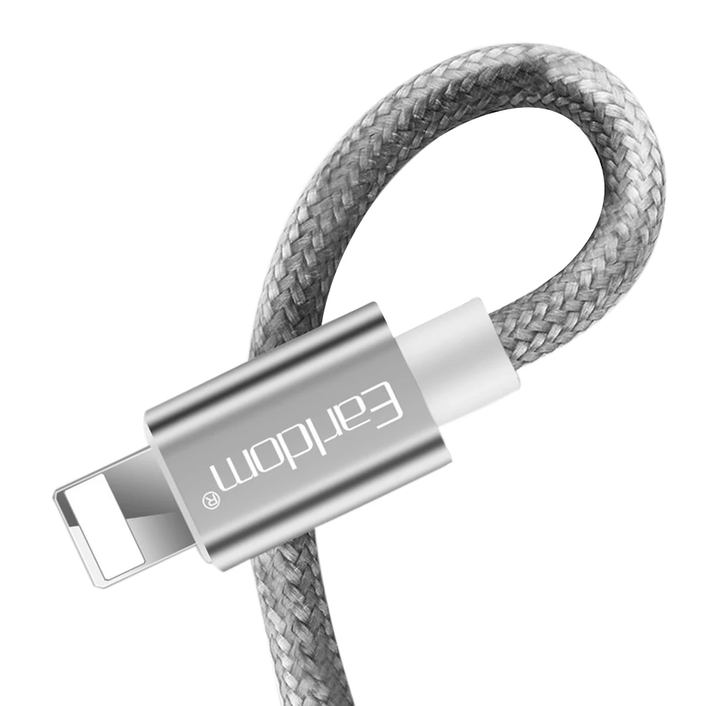 Mobile Phone Data Cable For IPhone8/7/6 Braided Three Meters Long High-Quality Alloy Plug 3 Colors | Мобильные телефоны и