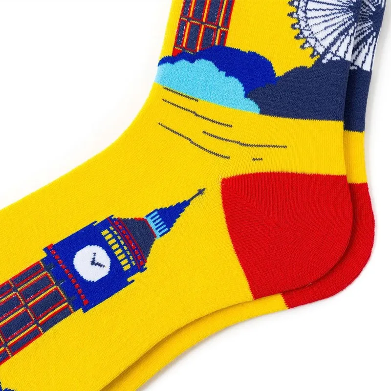 DOIAESKV смешные мужские носки хлопок Personalty унисекс уличные Crew Socks новинка пара Harajuku