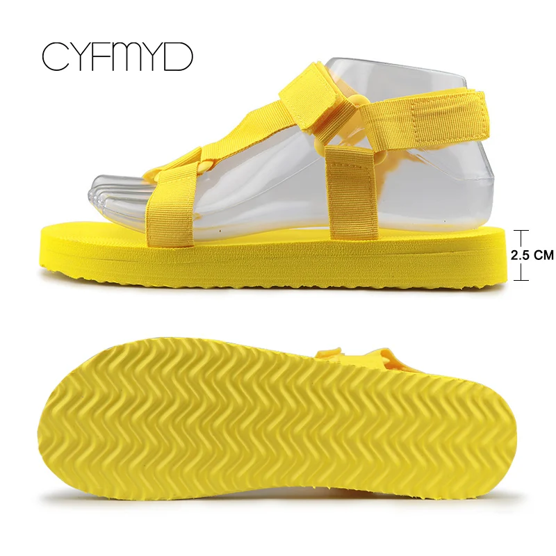 

Women's Summer Sandals Light-Weight Hook loop beach sandals Memory Foam Leisure sports shoes Soft Cozy solid Flat Woman Sandal