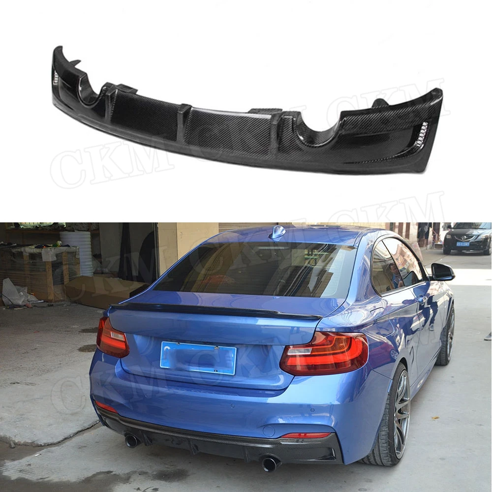 Углеродного волокна/FRP диффузор губа на задний бампер для BMW 2 серии F22 220i 228i 235i M235i