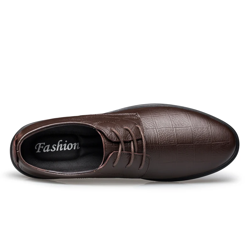 Мокасины мужские из натуральной кожи мягкие повседневные туфли на шнуровке